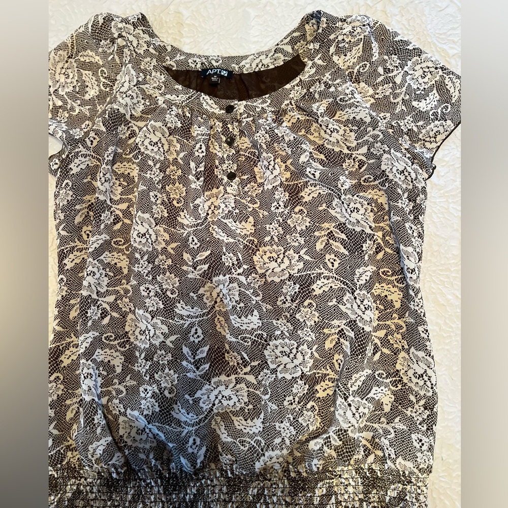 Brown/Cream Shirt
